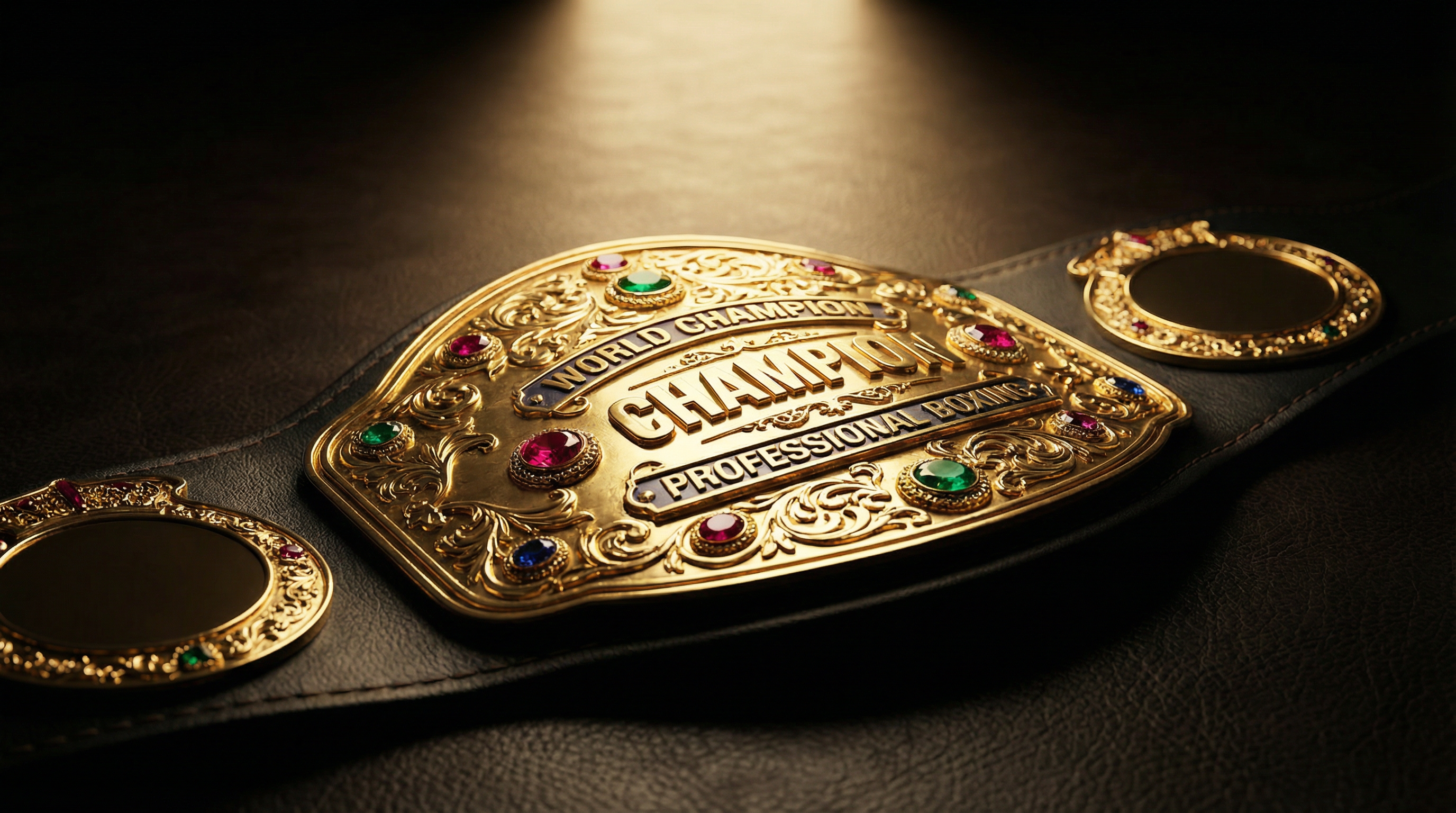 皇冠网 - 冠军金腰带特写